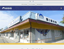 Tablet Screenshot of littlecitysigns.com